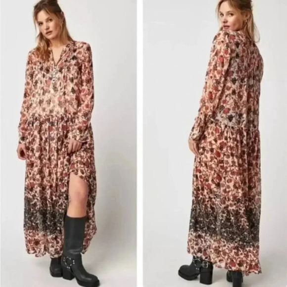 FREE PEOPLE See It Through Twilight Combo small B668 - Picture 1 of 4